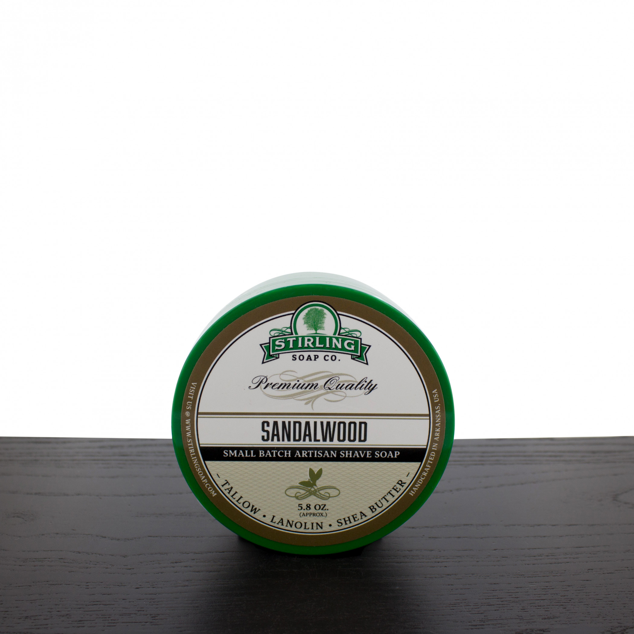 Product image 0 for Stirling Soap Company Shave Soap, Sandalwood